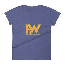 Load image into Gallery viewer, Women&#39;s Hustleholic Honey Wear short sleeve t-shirt (solo logo) - Hustleholic Wear