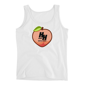 Ladies' Tank, Fruits of My Labor edition, Black logo - Hustleholic Wear