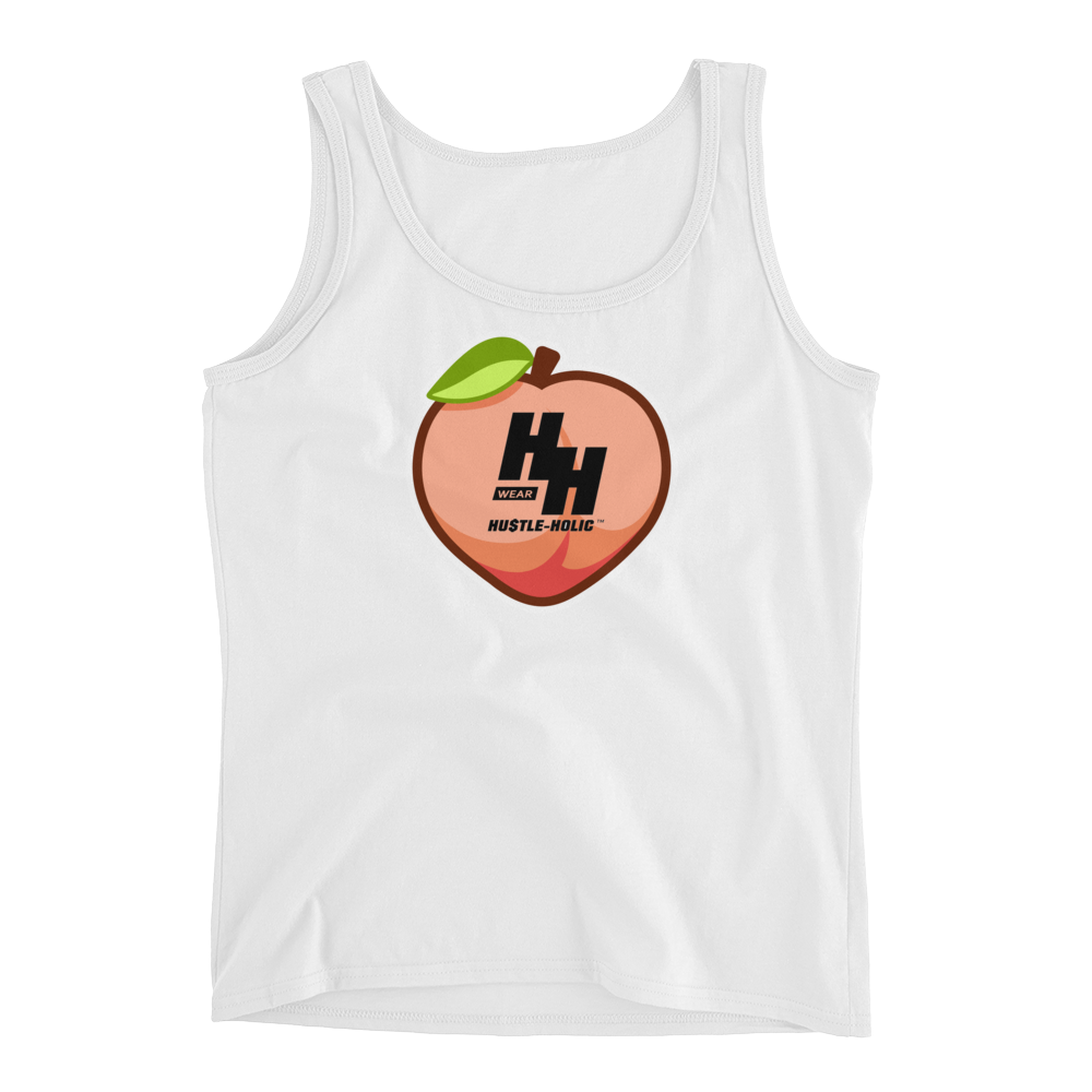 Ladies' Tank, Fruits of My Labor edition, Black logo - Hustleholic Wear