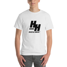 Load image into Gallery viewer, Men&#39;s Short-sleeve T-shirt, Classic Black Logo - Hustleholic Wear