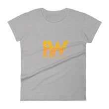 Load image into Gallery viewer, Women&#39;s Hustleholic Honey Wear short sleeve t-shirt (solo logo) - Hustleholic Wear