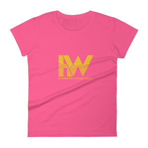 Women's Hustleholic Honey Wear short sleeve t-shirt (solo logo) - Hustleholic Wear