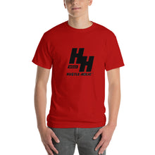 Load image into Gallery viewer, Men&#39;s Short-sleeve T-shirt, Classic Black Logo - Hustleholic Wear